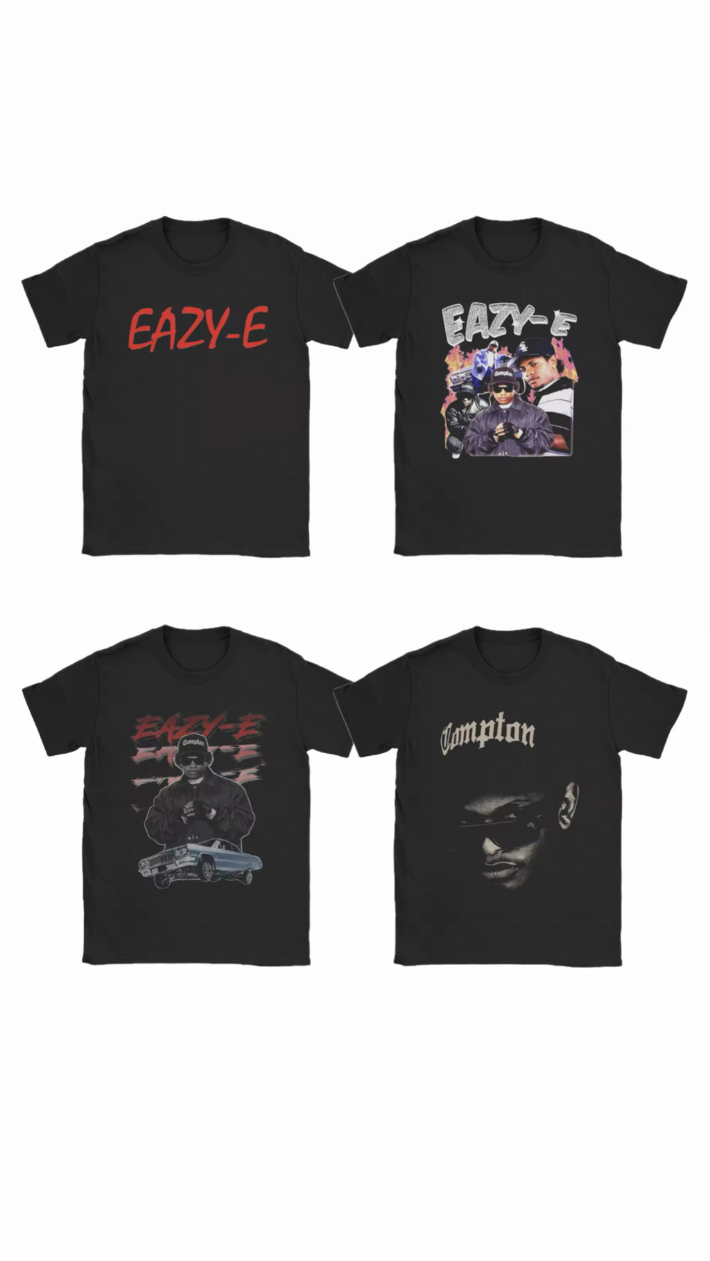 Premium Eazy-E T-Shirts (4 Varianten)
